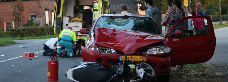 Scooterongeluk | Aanrijding met scooter Scooterongeluk | Aanrijding met scooter